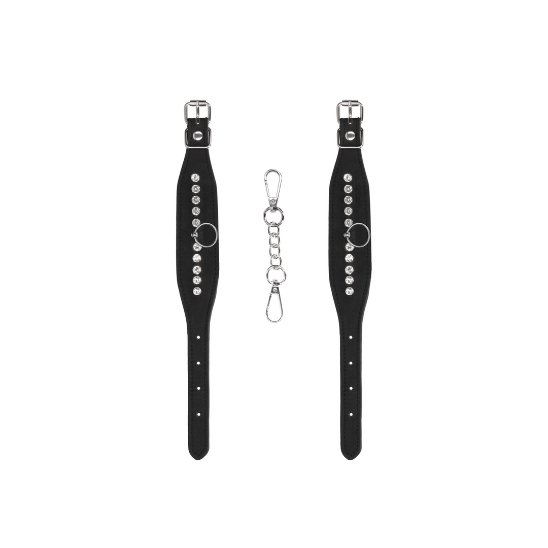 Diamond Studded Wrist Cuffs