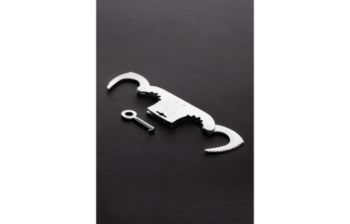 Stainless Steel Thumb Cuffs – Compact & Sturdy Steel By Shots