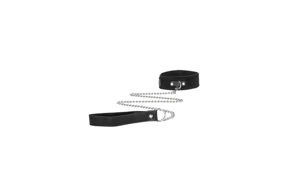 Klittenbandhalsband met Leash en Handboeien