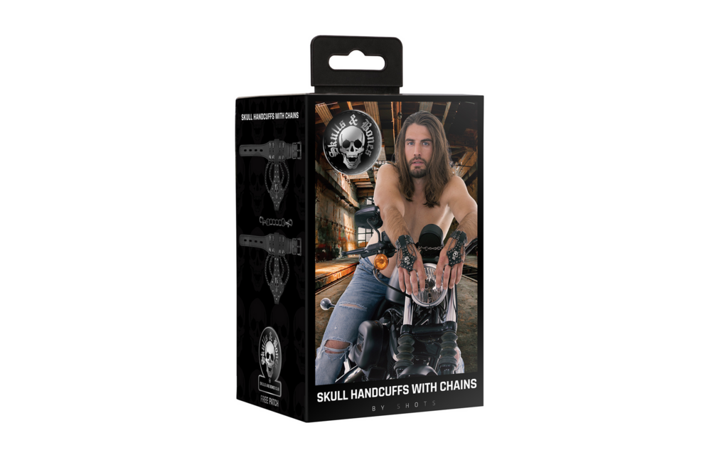 Handschellen mit Totenköpfen und Ketten – sexy und stilvolles Accessoire