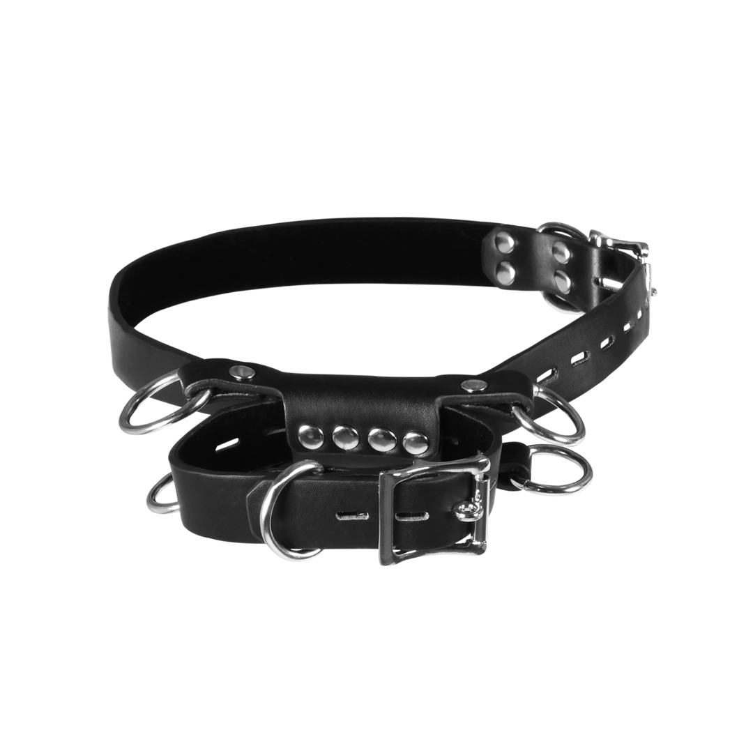 Kneeling Thigh Strap Set Black – Safe & Durable Discover