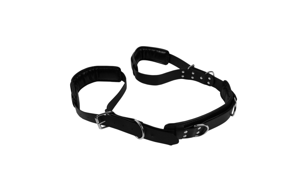 Gewatteerde Dijband Zwart | Comfort & Kinky Plezier