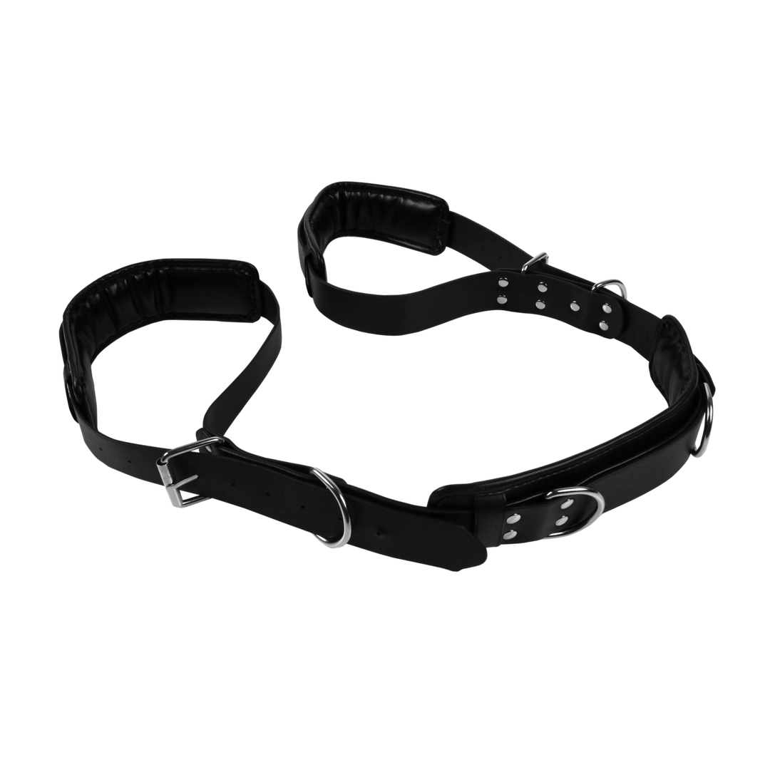 Gewatteerde Dijband Zwart | Comfort & Kinky Plezier