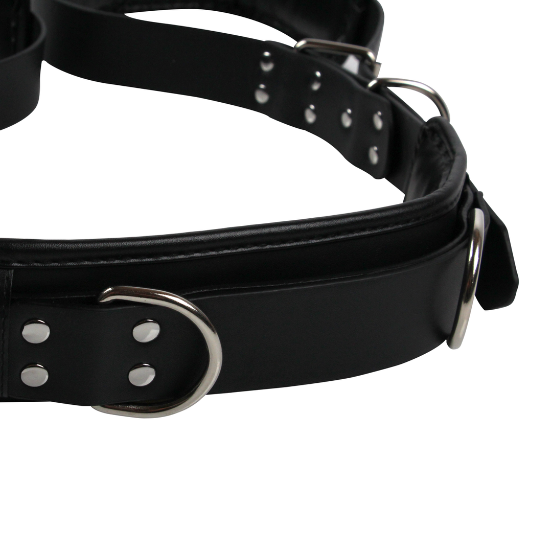 Gewatteerde Dijband Zwart | Comfort & Kinky Plezier
