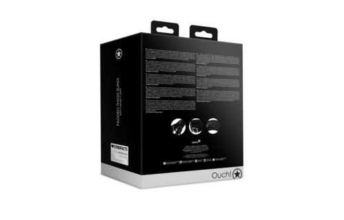 Padded Thigh Sling Black & Handcuffs | BDSM Accessory