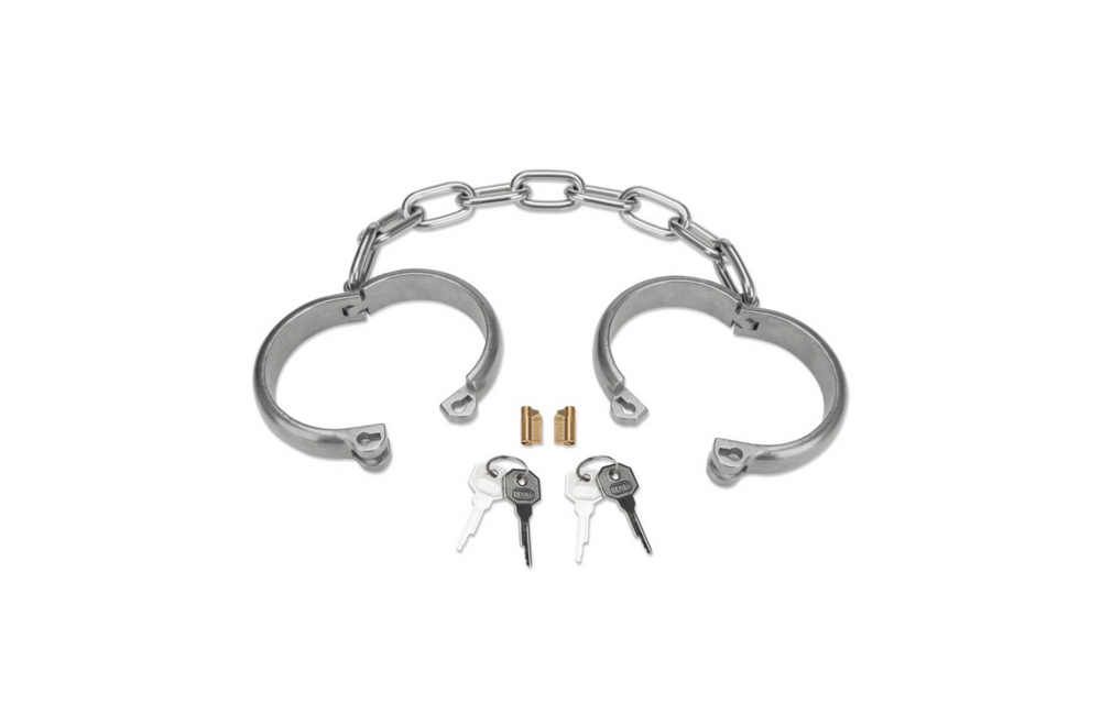 Schwere Handschellen Silber – Stark & Langlebig Prowler Red