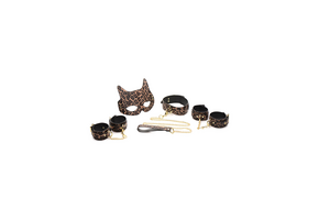 Leopard Print 7-Piece Bondage Set | Stylish & Comfortable