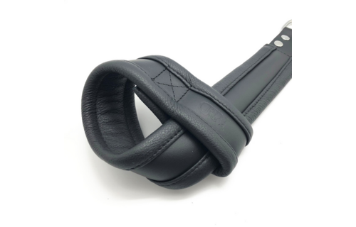 Leather Suspension Handcuffs Black – Stylish & Durable