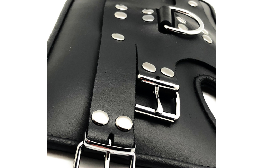 Luxury Leather Suspension Strap Black | Durable & Stylish