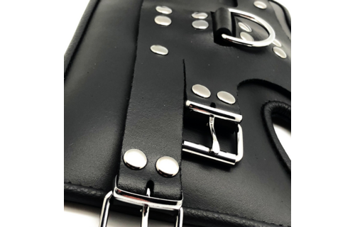 Luxe Lederen Ophangband Zwart | Duurzaam & Stijlvol