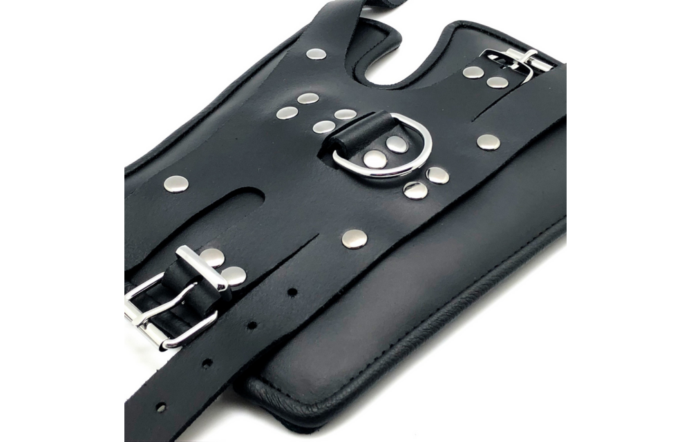 Luxury Leather Suspension Strap Black | Durable & Stylish