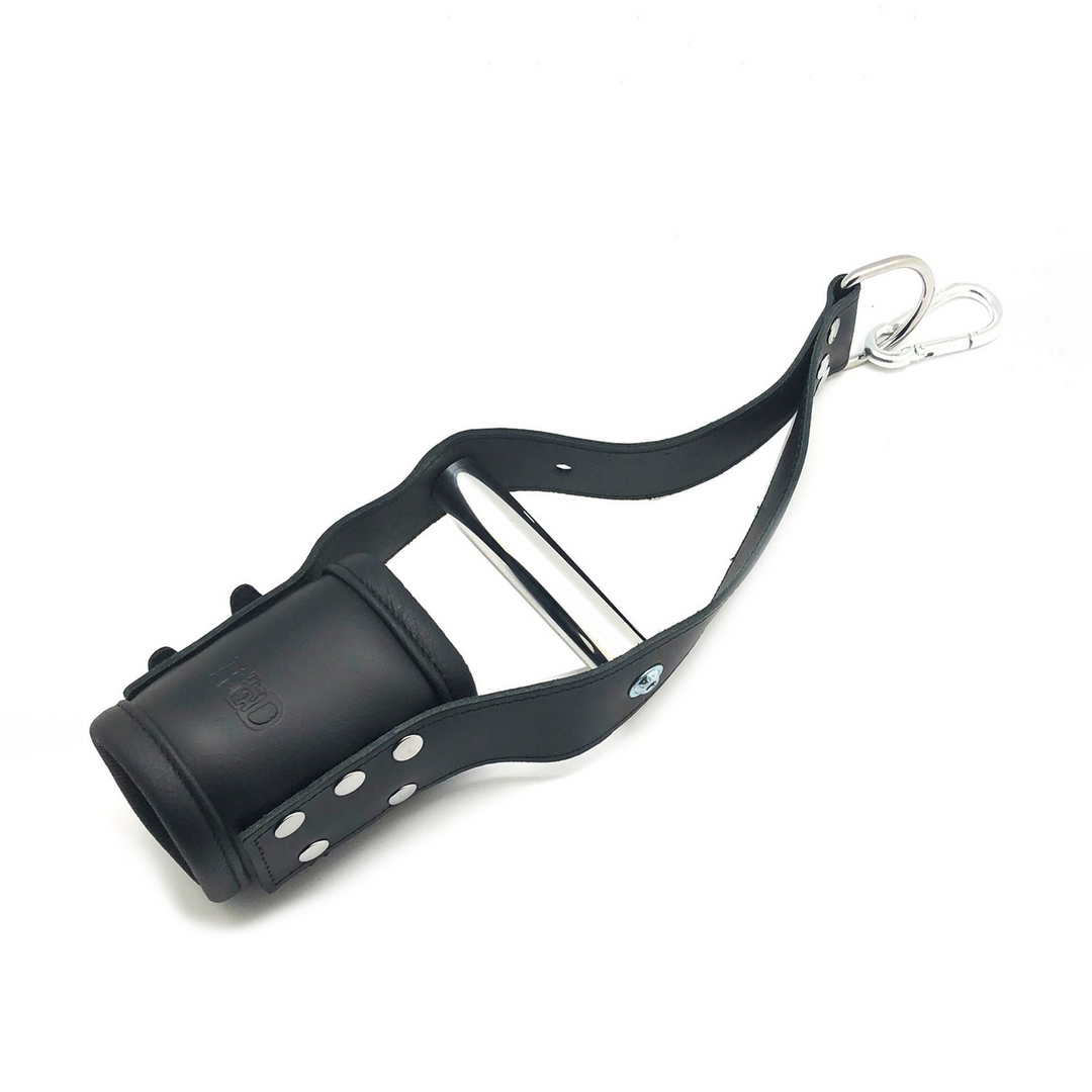 Luxury Leather Suspension Cuffs Black – Comfort & Safety