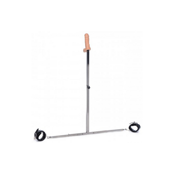 Squat Spreizstange mit Fußfesseln & Analdildo | Xr Brands