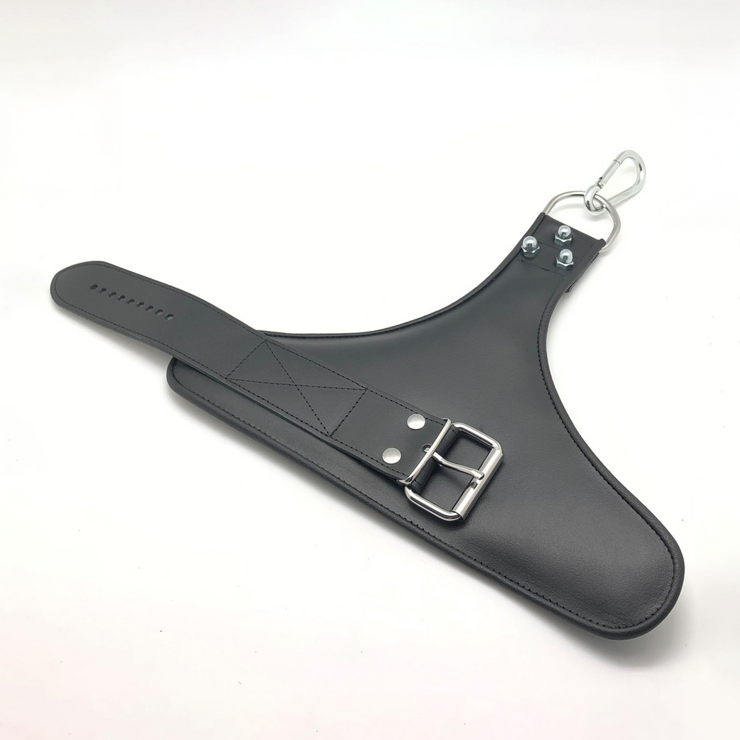 Leather Suspension Handcuffs Black - Strong, Comfortable & Durable