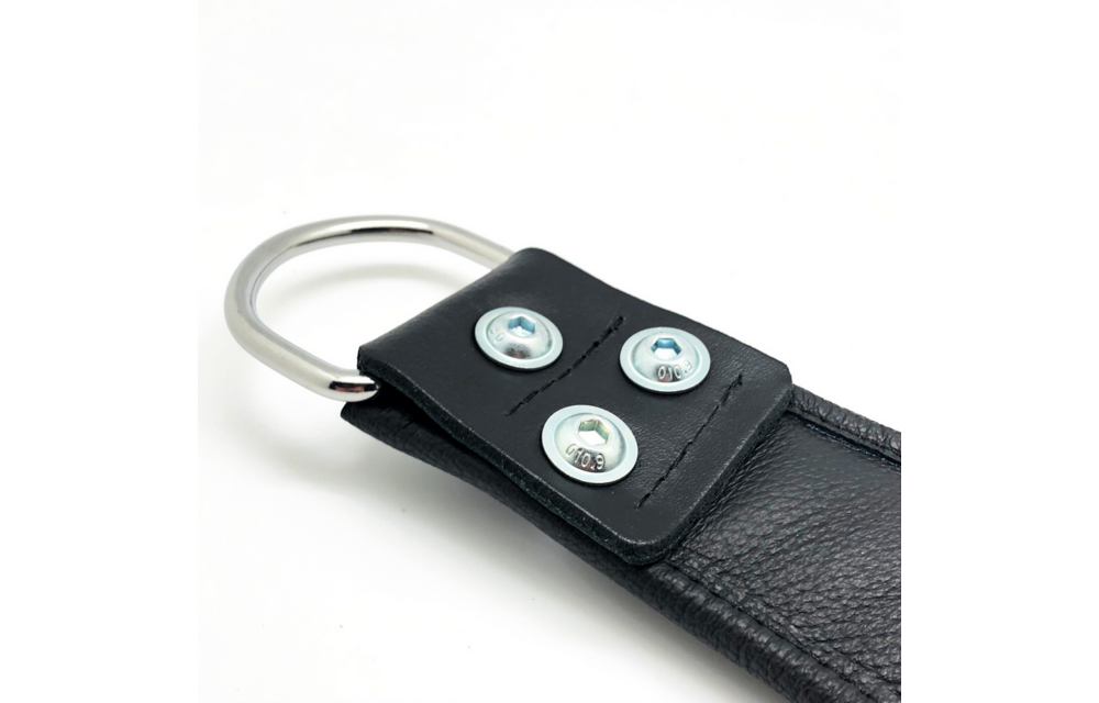 Leather Suspension Handcuffs Black - Strong, Comfortable & Durable