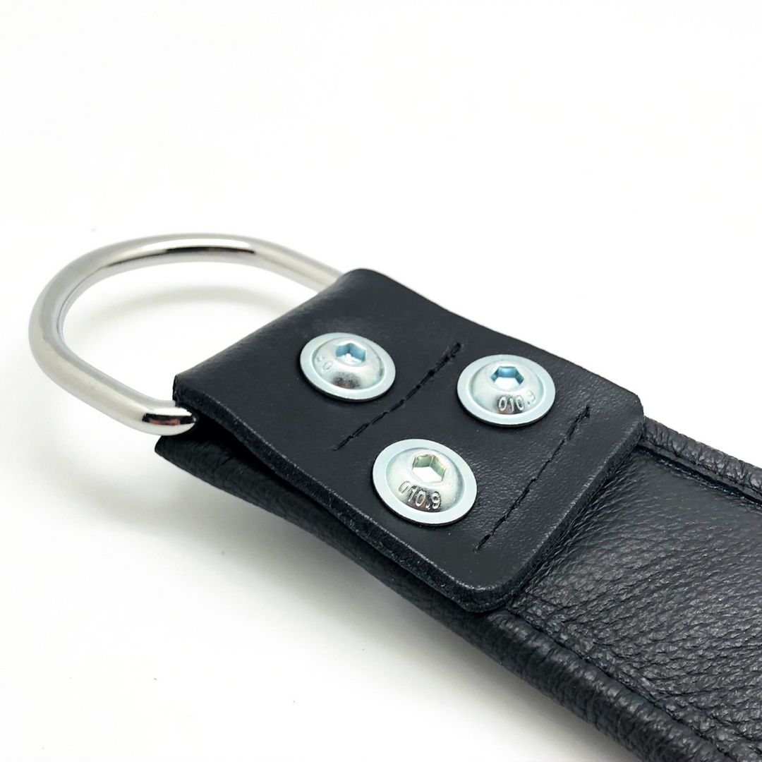 Leren Ophanghandboeien Zwart - Sterk, Comfortabel & Duurzaam