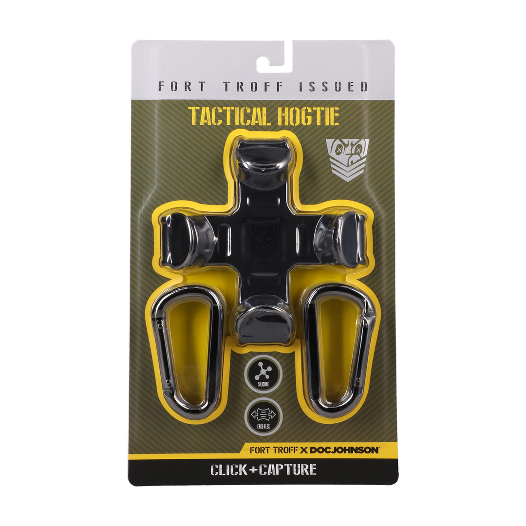 Tactical Hogtie Black - Safe & Comfortable Restraints