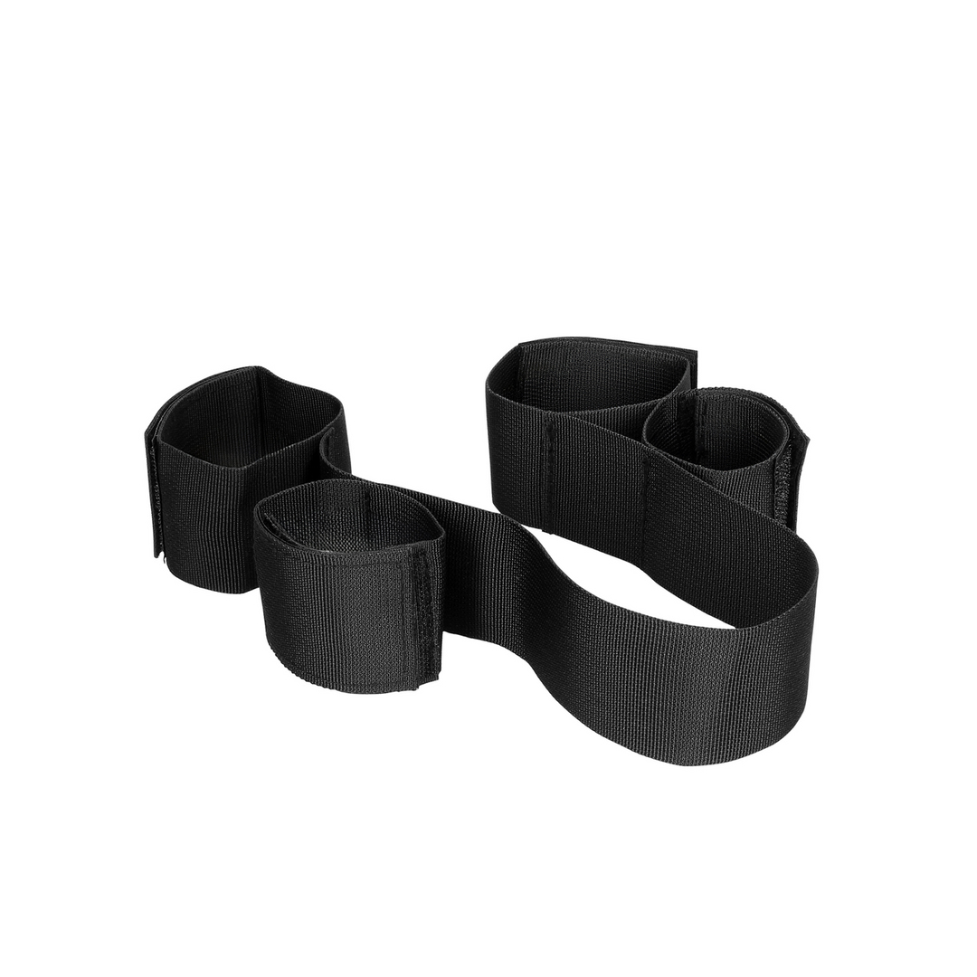 Adjustable Hand & Ankle Cuff Set Black | Ultimate Control