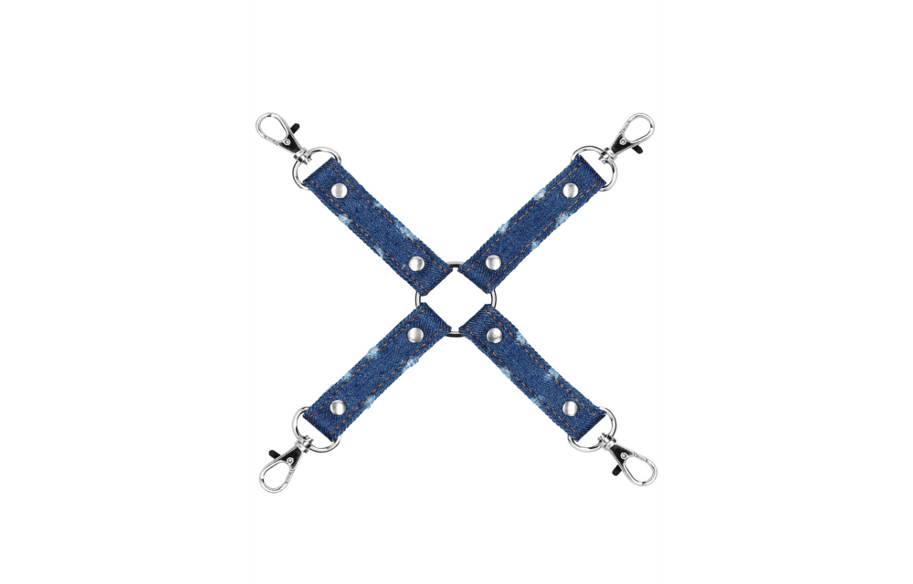 Denim Hogtie | Stylish and Sturdy Bondage Gear
