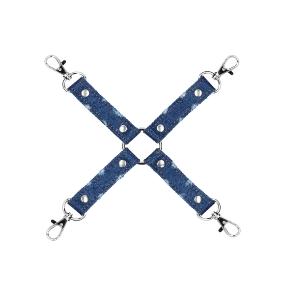Denim Hogtie | Stijlvolle En Stevige Bondage Gear