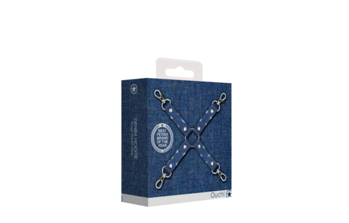 Denim Hogtie | Stijlvolle En Stevige Bondage Gear