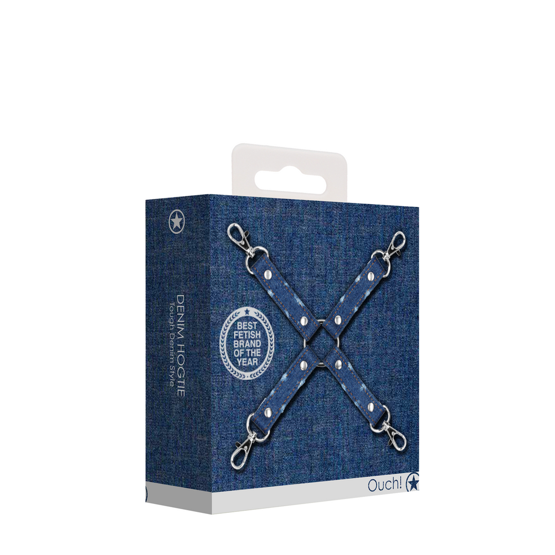 Denim Hogtie | Stijlvolle En Stevige Bondage Gear