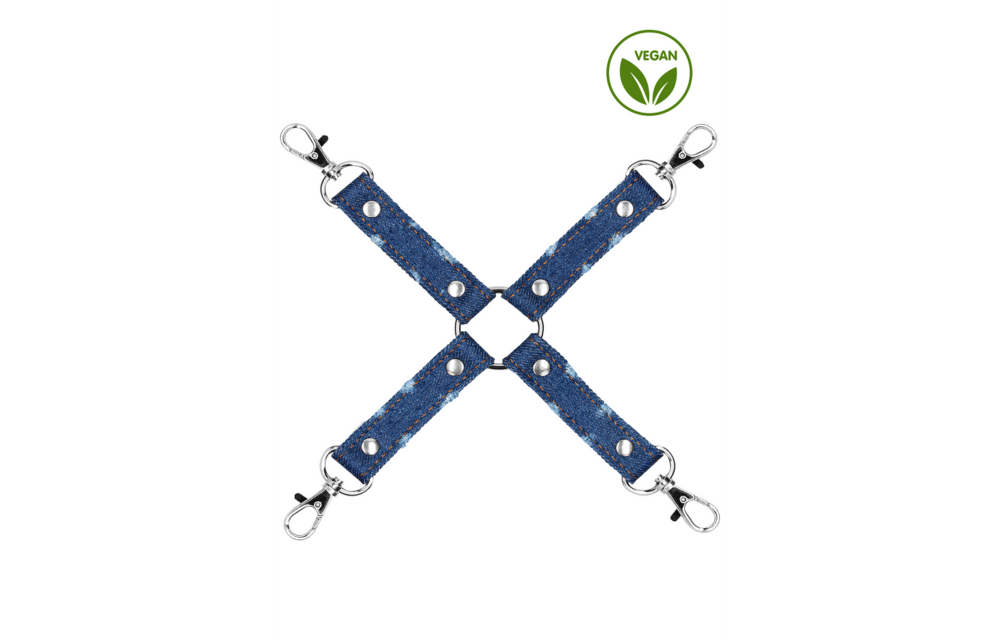 Denim Hogtie | Stylish and Sturdy Bondage Gear