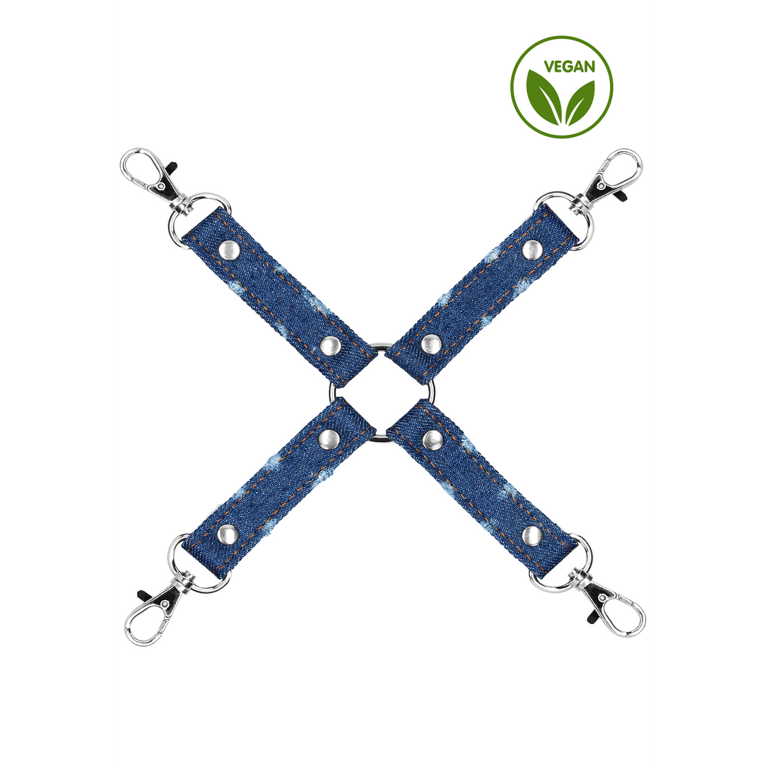 Denim Hogtie | Stylish and Sturdy Bondage Gear