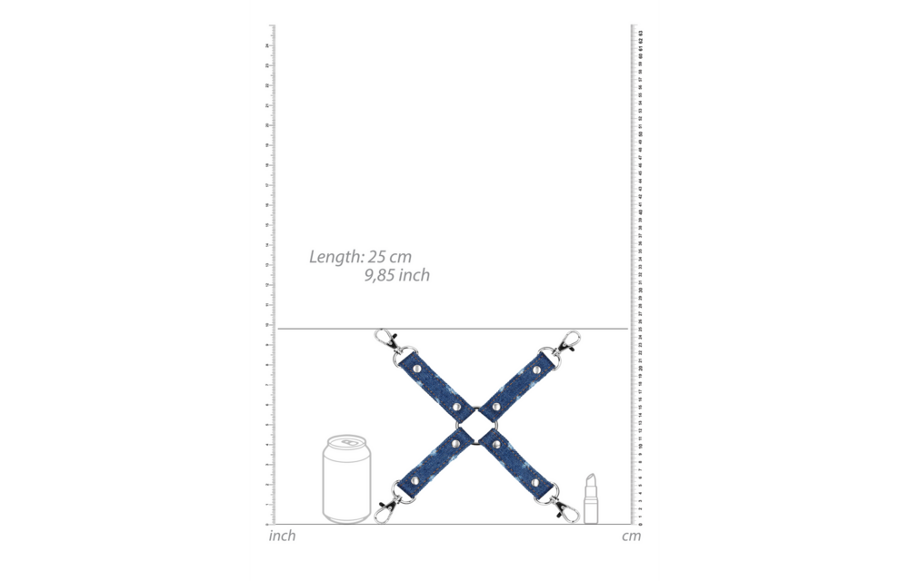 Denim Hogtie | Stilvolle und robuste Bondage-Ausrüstung