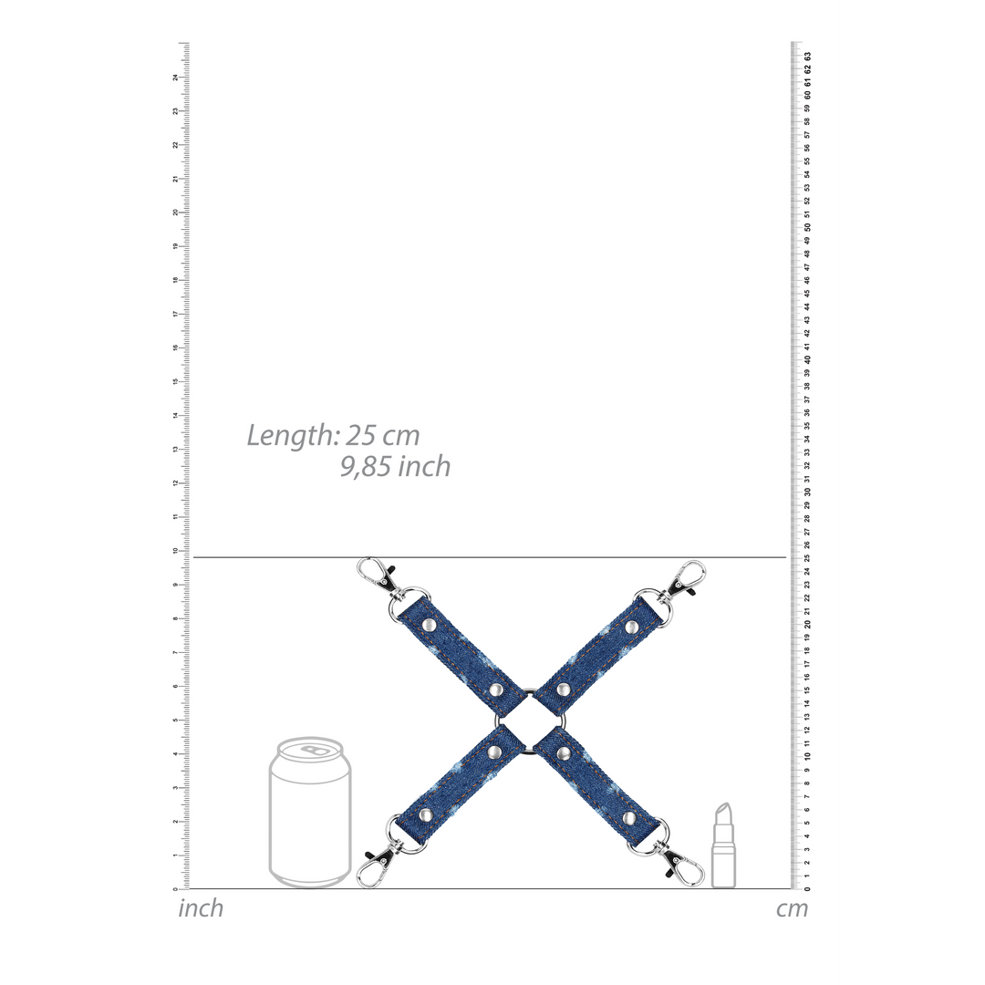 Denim Hogtie | Stilvolle und robuste Bondage-Ausrüstung