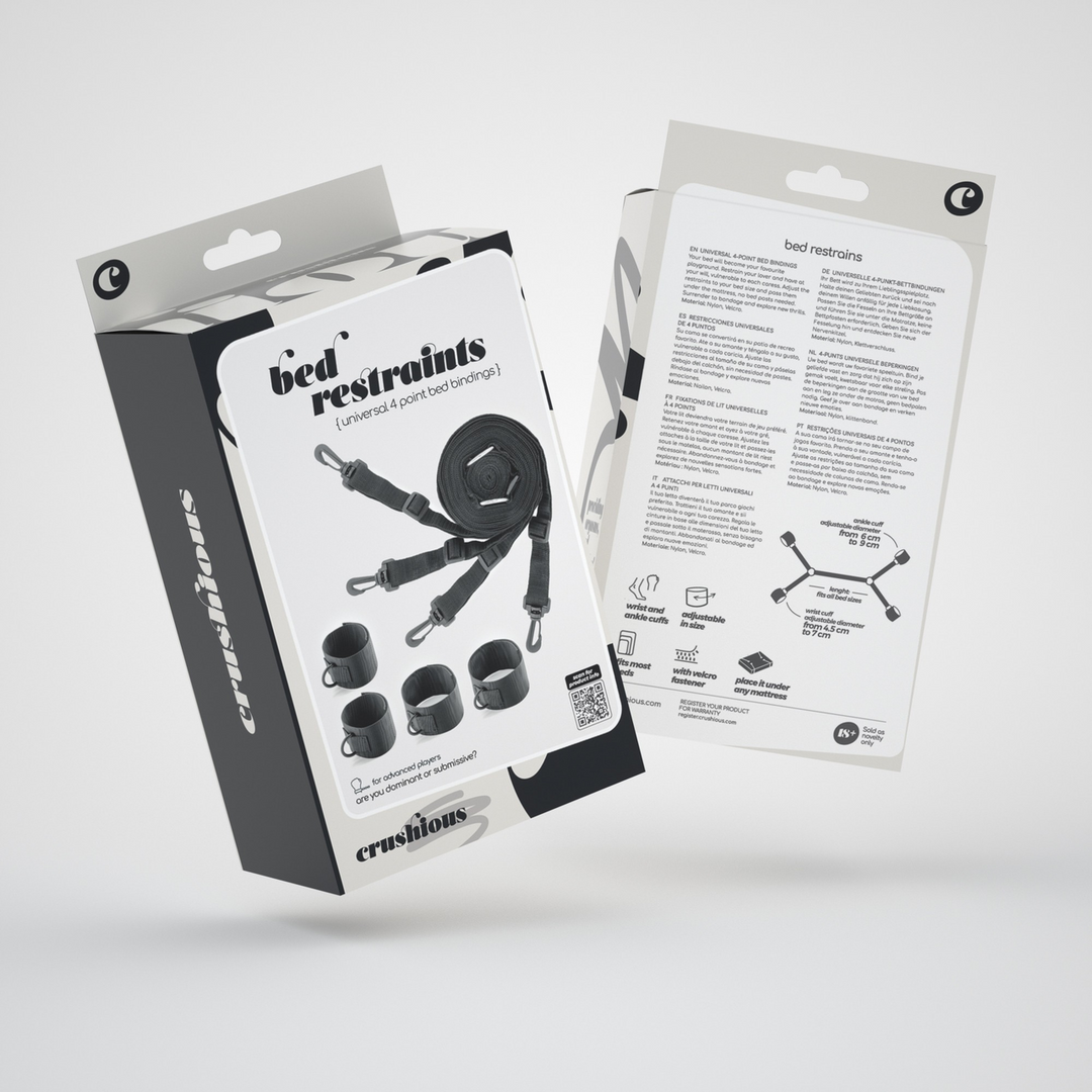 Universal Bed Restraints - Black