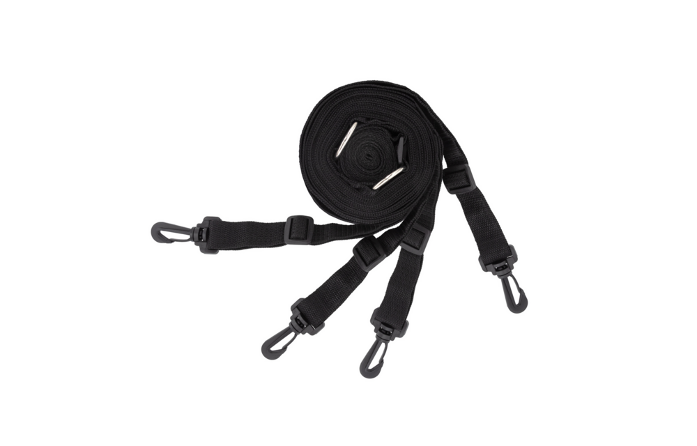 Universal Bed Restraints Black - Adjustable Bed Restraints Set