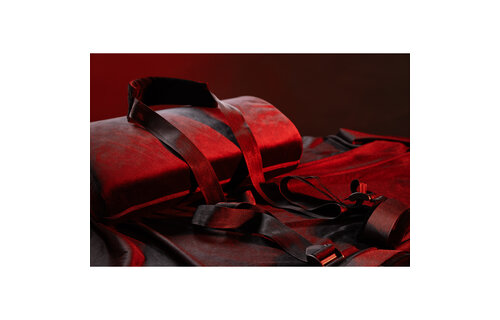 Padded Black Ankle Strap With Adjustable Straps | Ouch!