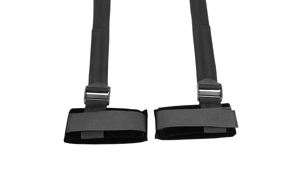 Padded Black Ankle Strap With Adjustable Straps | Ouch!