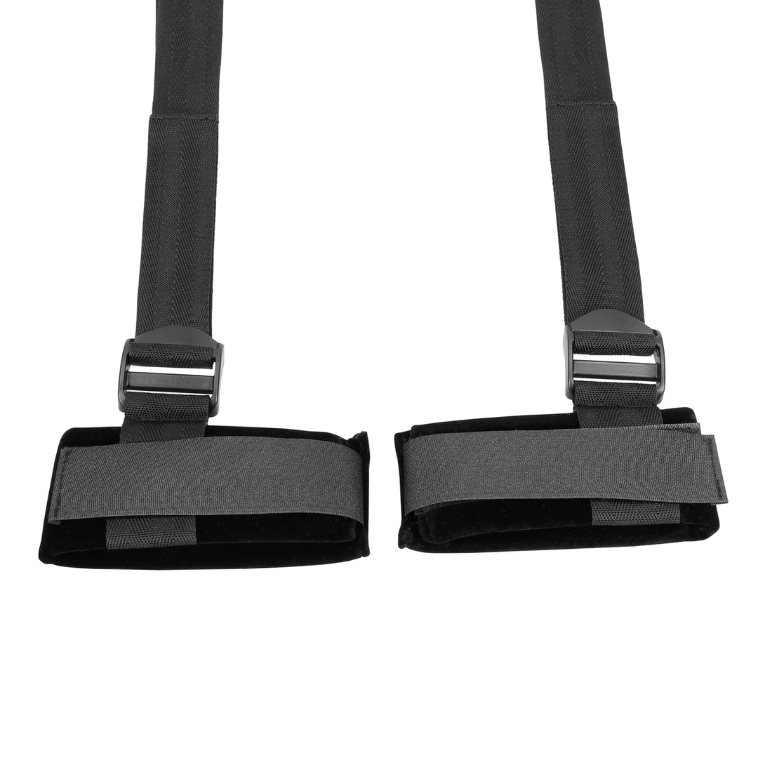 Padded Black Ankle Strap With Adjustable Straps | Ouch!