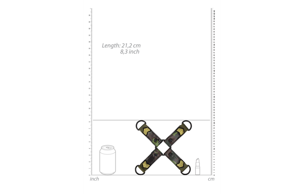 Hogtie Connector Legerthema – Stoer, Duurzaam & Comfortabel