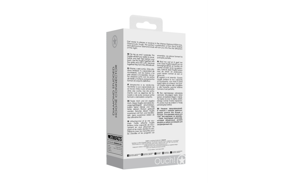 Diamond-stitched Hogtie - Ultimate Bondage Experience Safe