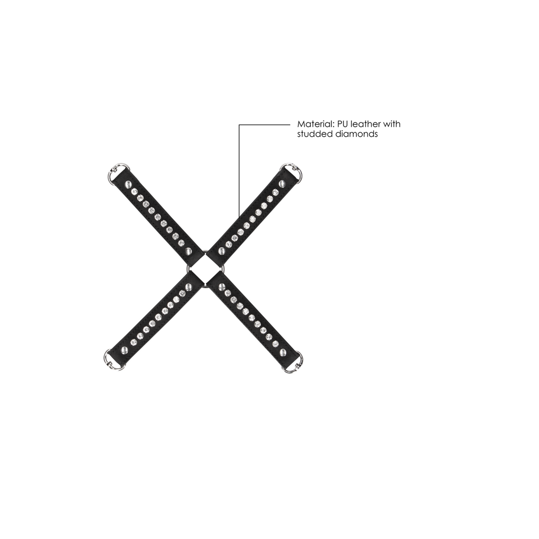 Diamantgestikte Hogtie - Ultieme Bondage Ervaring Veilig