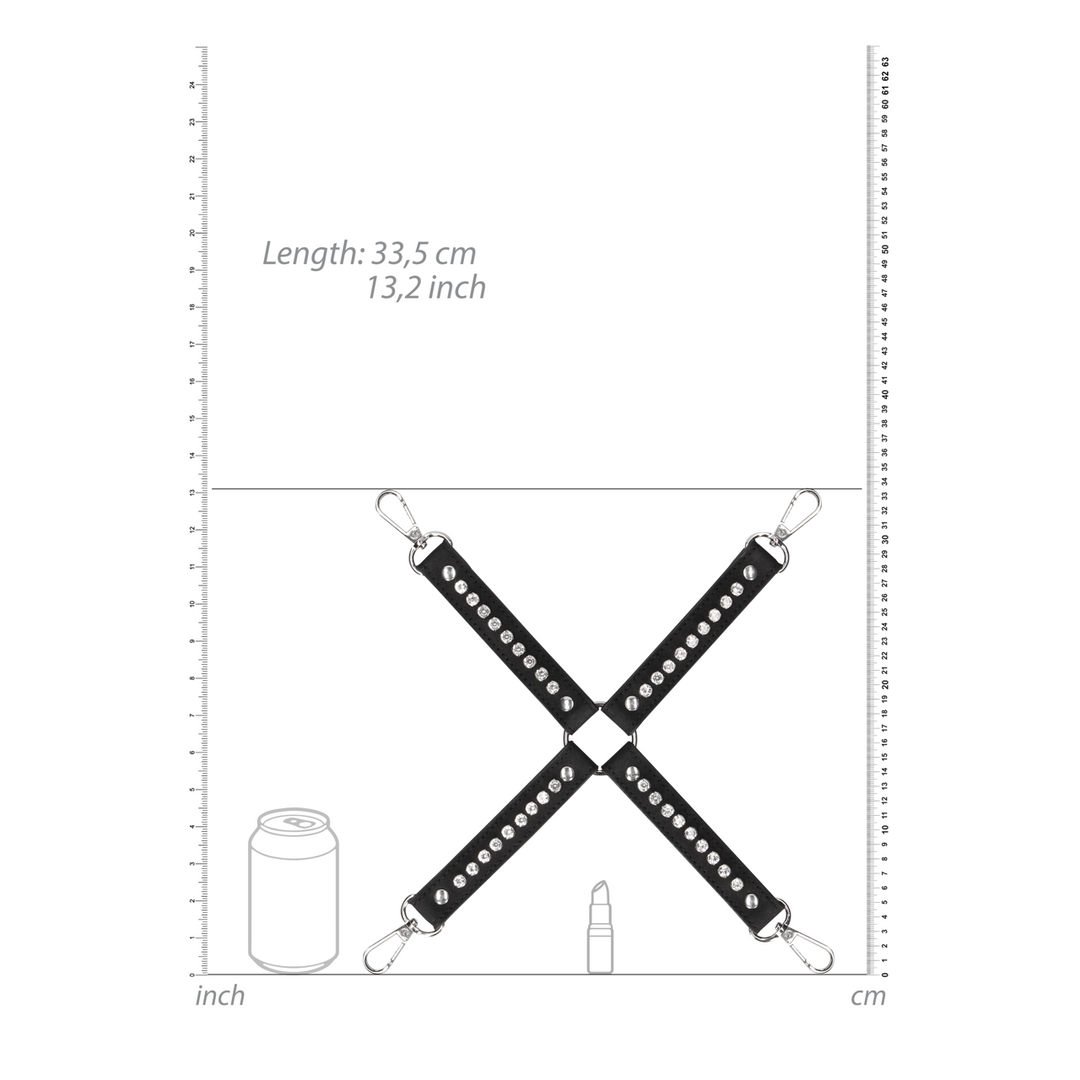 Diamantgenähter Hogtie – Ultimatives Bondage-Erlebnis Sicher