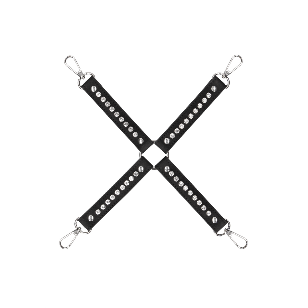 Diamantgestikte Hogtie - Ultieme Bondage Ervaring Veilig