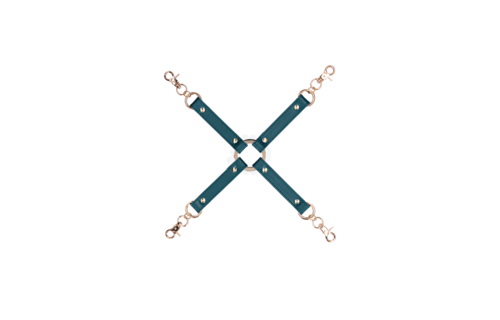 Hogtie Connector Luxury BDSM Leather Look | Ouch Halo Red