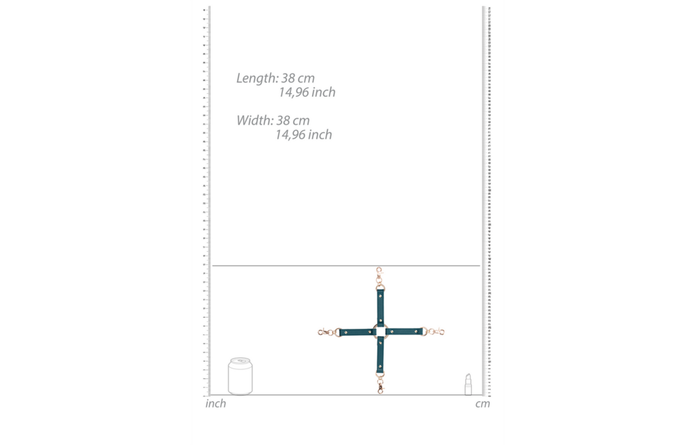 Hogtie-Verbinder Ouch Halo | Luxuriöses & stilvolles BDSM-Accessoire