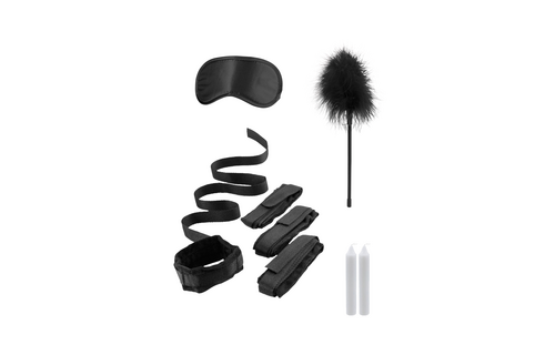 Bettfesseln Fessel-Set – Kinky Spaß & Spannung!