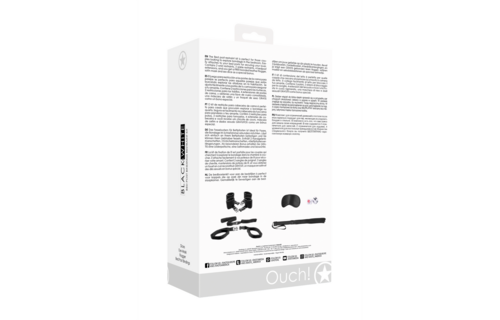 Bedpaalbindingen Set Zwart | Compleet & Sexy Bdsm Accessoires