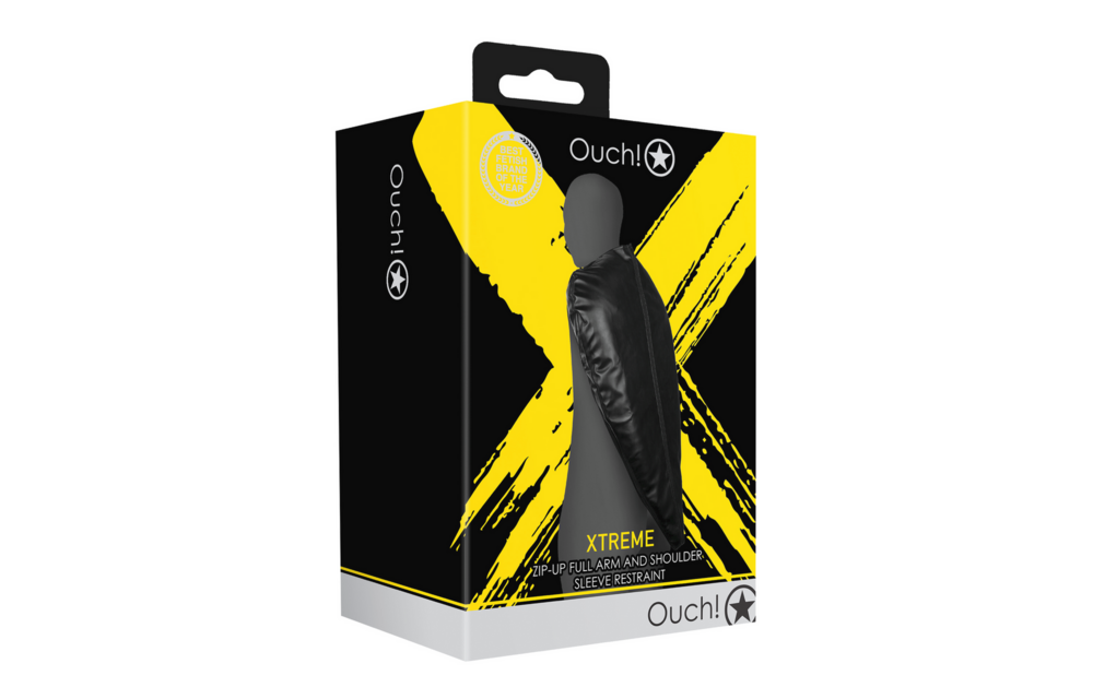 Zip-Up Volledige Arm- En Schouderbeperking Zwart | Ouch!