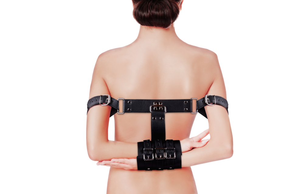 Komplette Armfesseln Schwarz – Komfort & Kontrolle | Ouch! By Shots