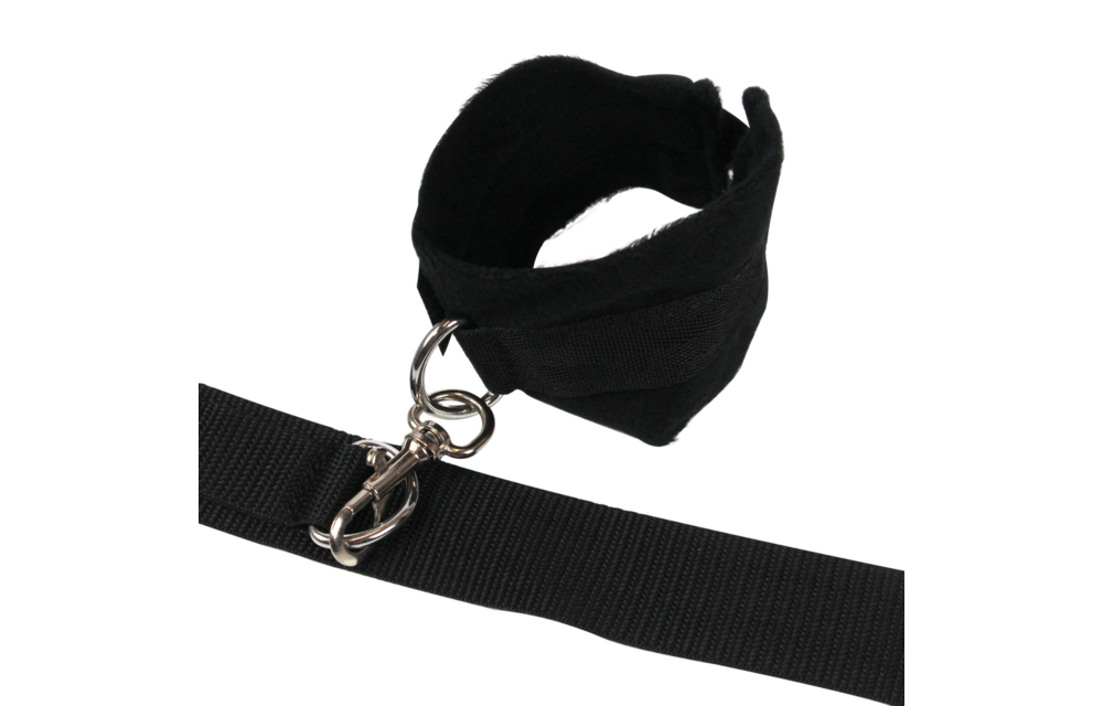 Over de Deur Bondage Kruis - Zwart