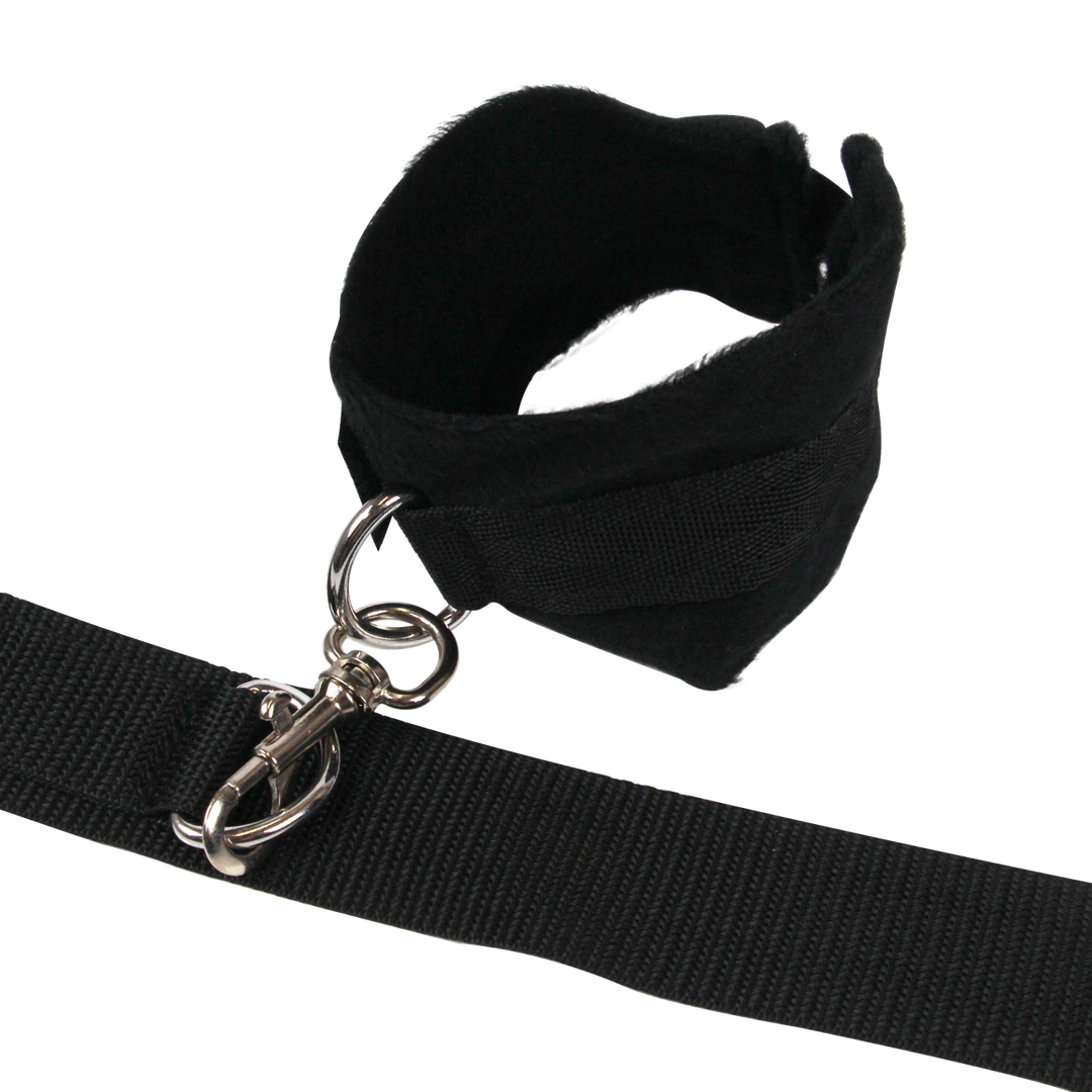 Over The Door Bondage Cross Black | Safe & Adjustable BDSM