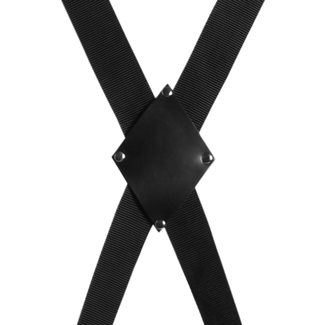 Over the Door Bondage Cross - Black