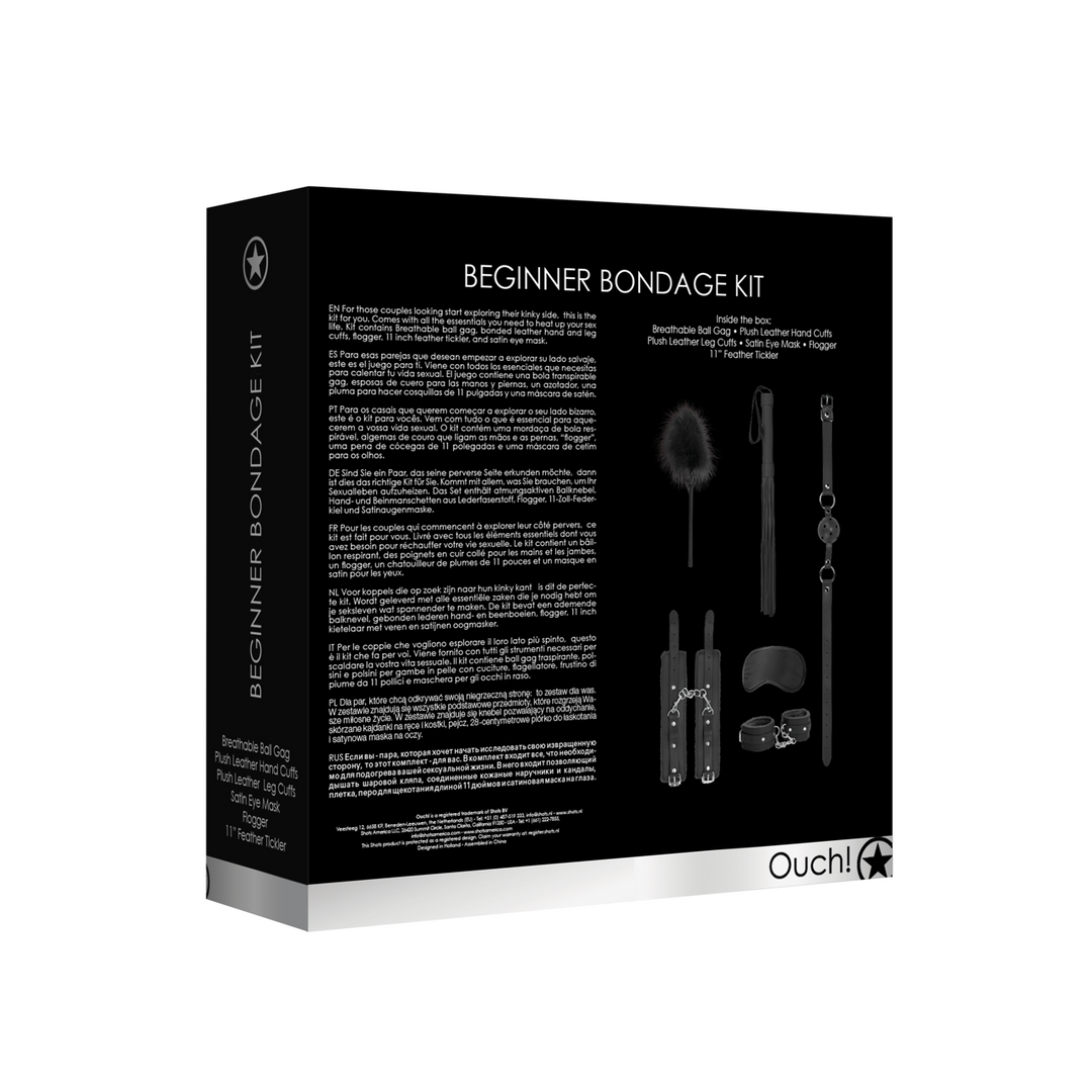 Beginners Bondage Kit – Kinky Sensaties Voor Koppels